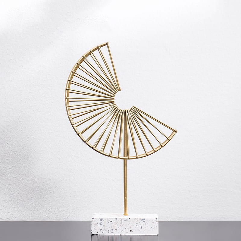 Nordic Maple Leaf Abstract Sculpture Home Decoration
