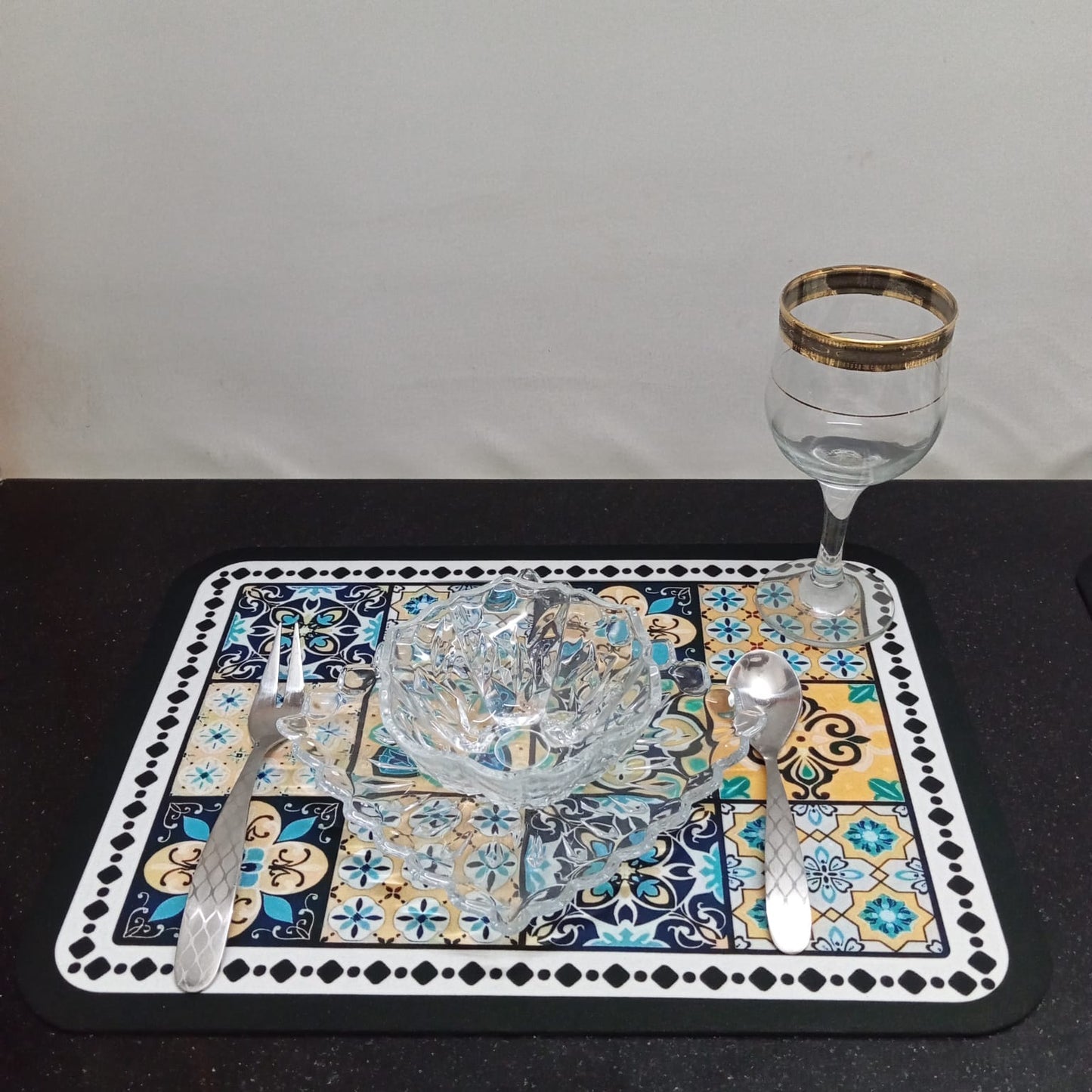 Tableware Drying Mat Polyester & Table Mat Insulation Pad (Set of 2)