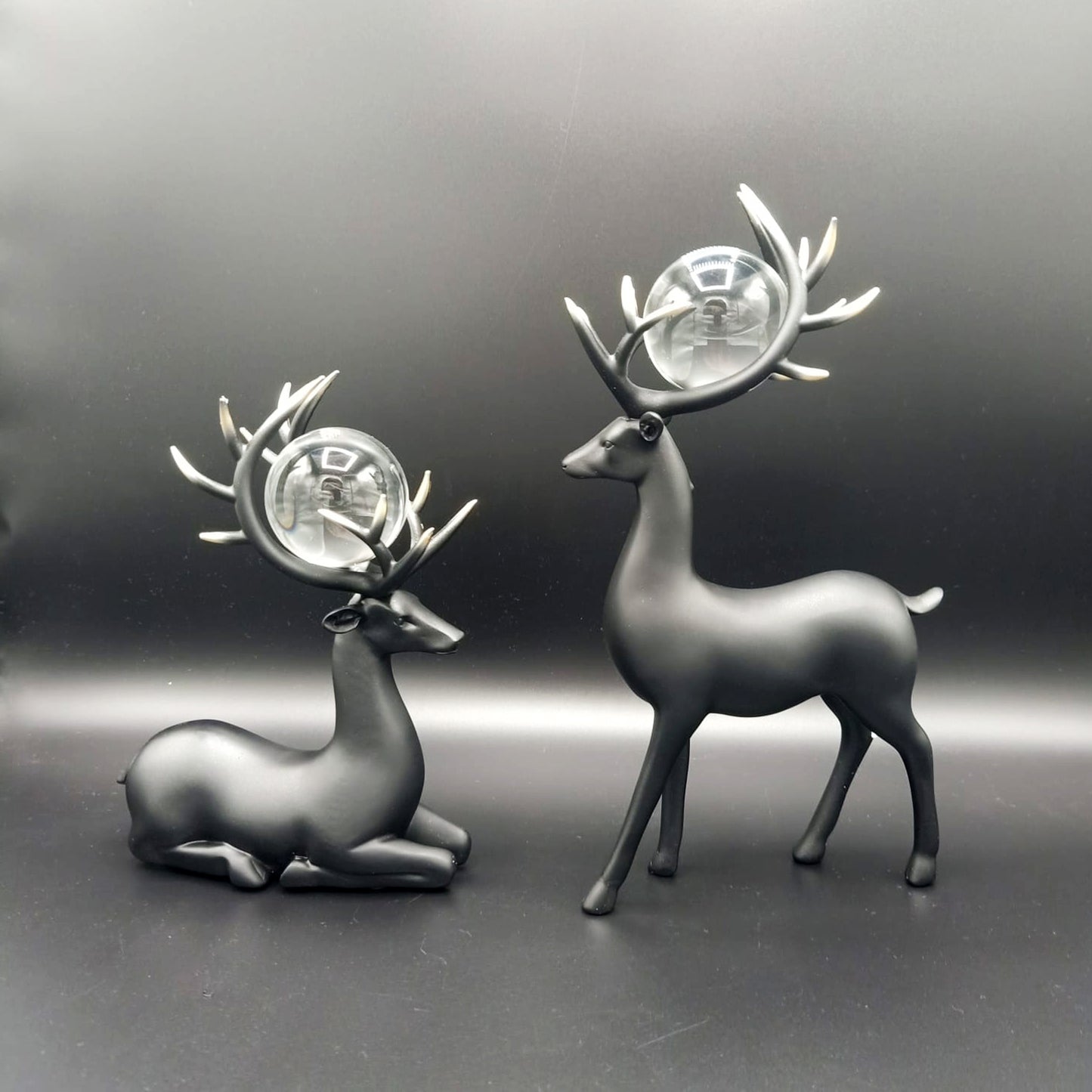 Crystal Antler Royal Deer Set