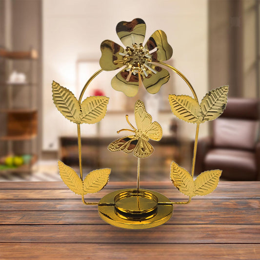 Candlestand for Table Centerpiece and Home Ornamentation, Butterfly Shape
