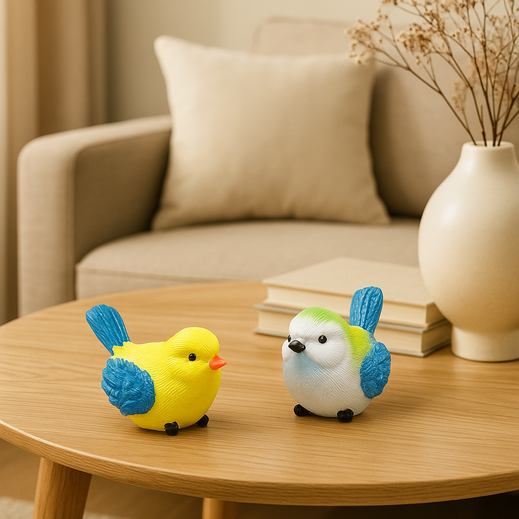 Colorful Bird Pair