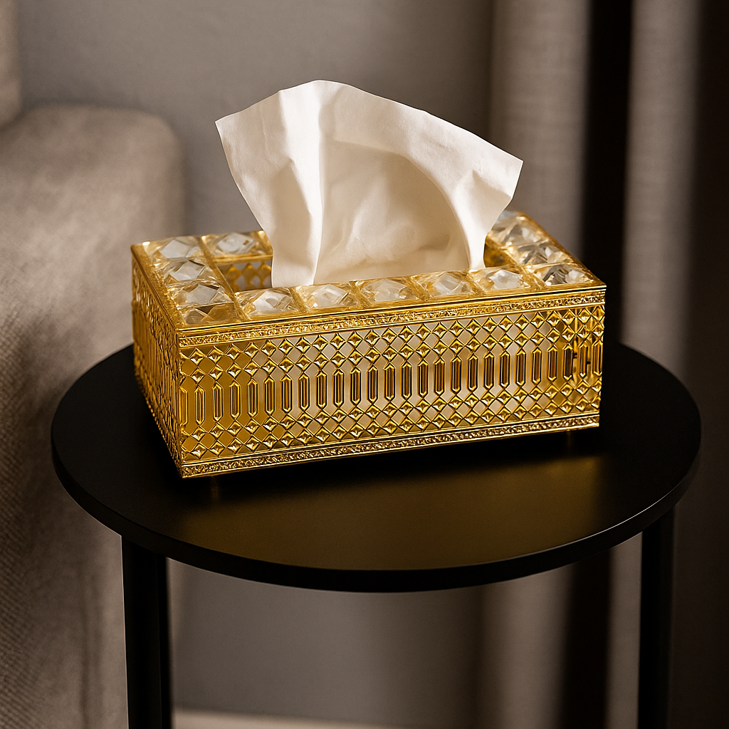 Luxury Tissue Box - Elegant Home Accessory