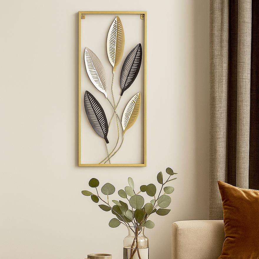 Leaf Design Wall Hanging