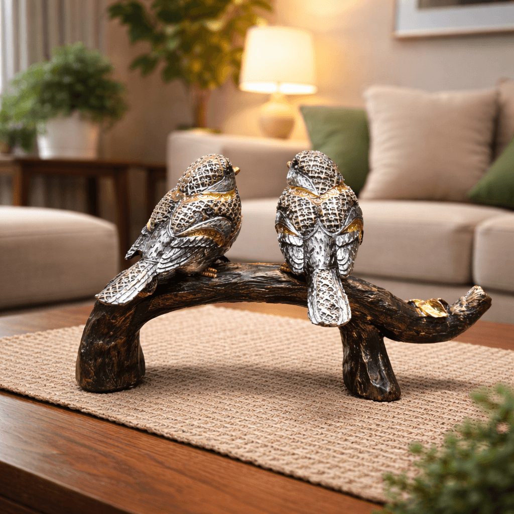 Twin Love Birds Décor