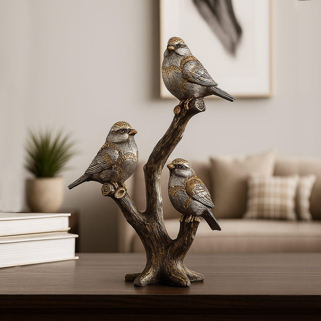 Trio Serenity Bird Decor