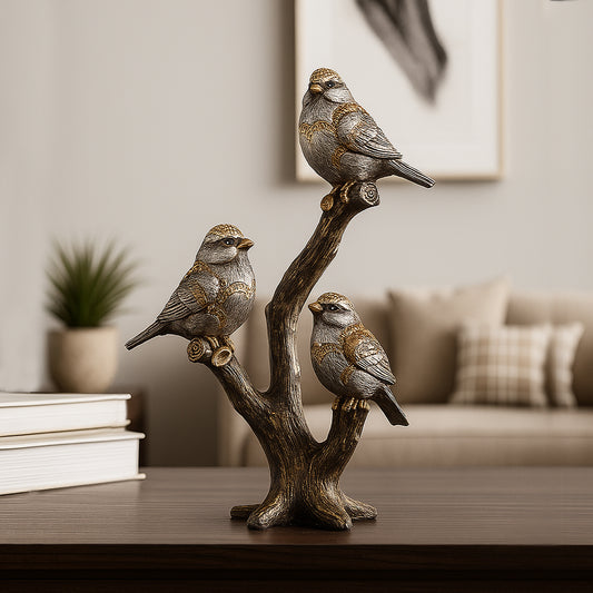 Trio Serenity Bird Decor