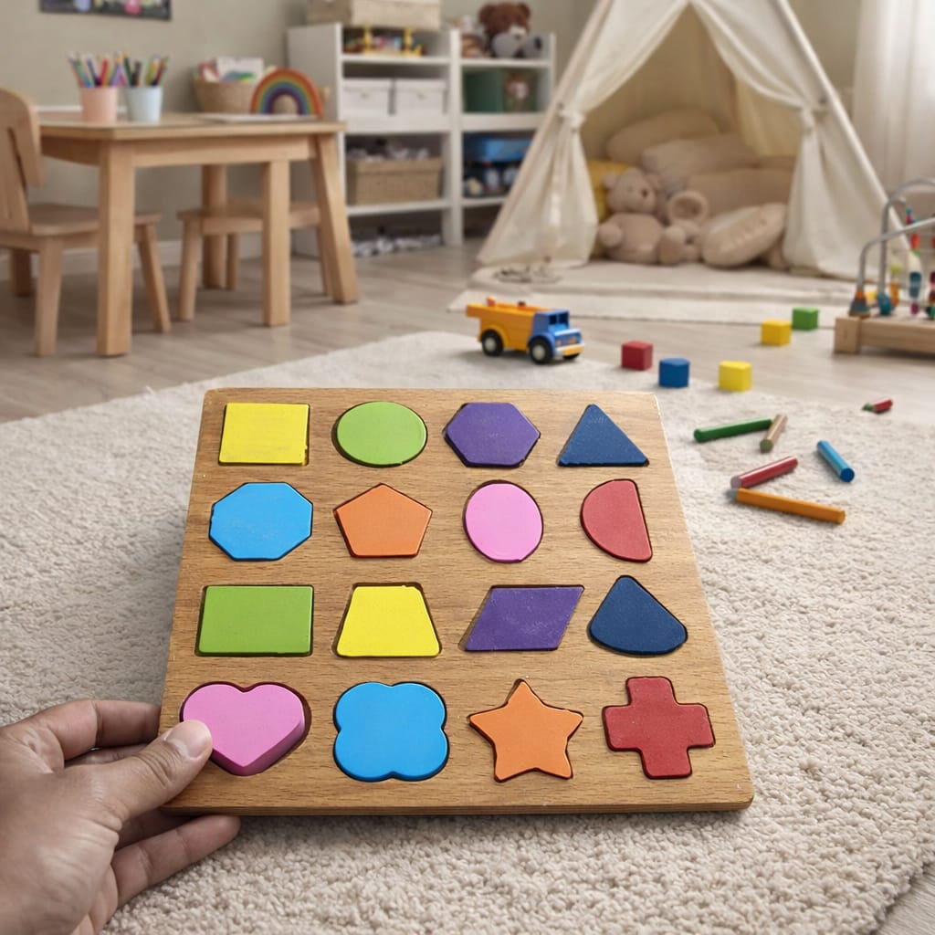 3D Wooden Puzzle Board