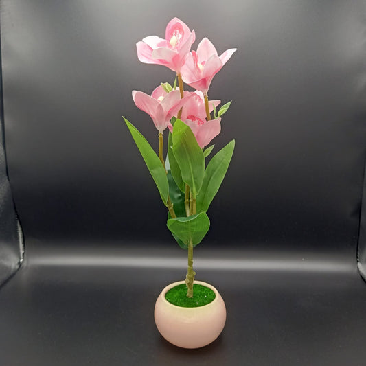 Blossom Artificial Pink Pot & Plant