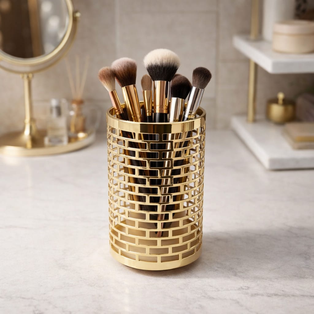 Gold Vanity Holder