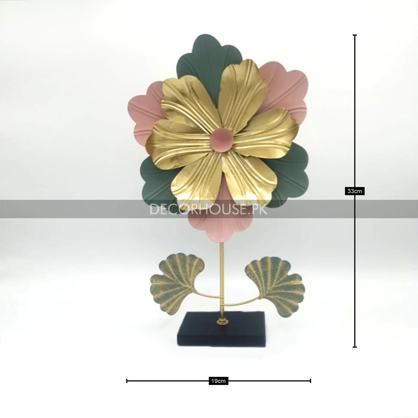 Abstract Metallic Flower
