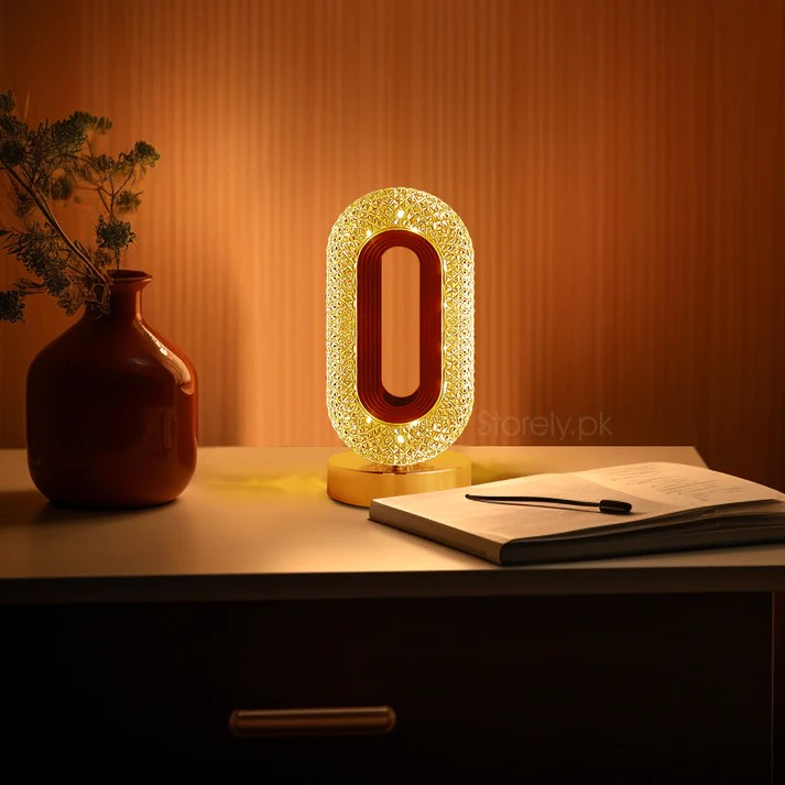 Decorative Night Light with Touch Sensor | Modern Design