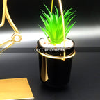 Golden Iron Hanging Plant Stand